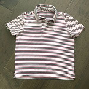 Vineyard vines Sankaty performance polo shirt - EUC